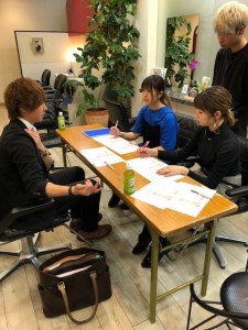 （三軒茶屋）oggi otto講習会（美容室）