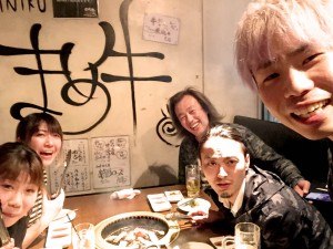 少し遅れて新人歓迎会！