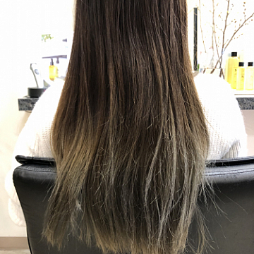 (三軒茶屋)パープルアッシュのグラデーション!(美容室)